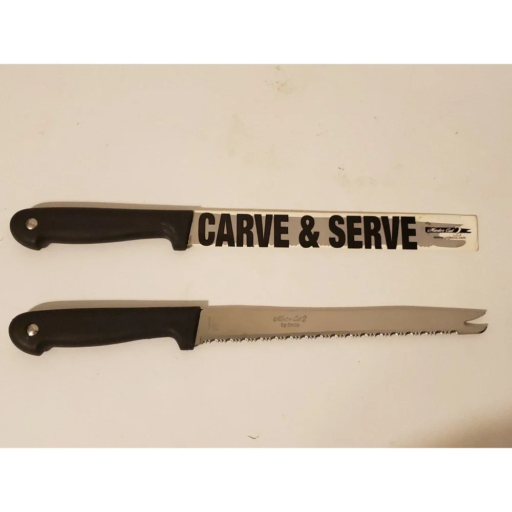 Lot Of 2 Master Cut 2 By Jesto Knives Knife Set Mastercut Carve And Serve